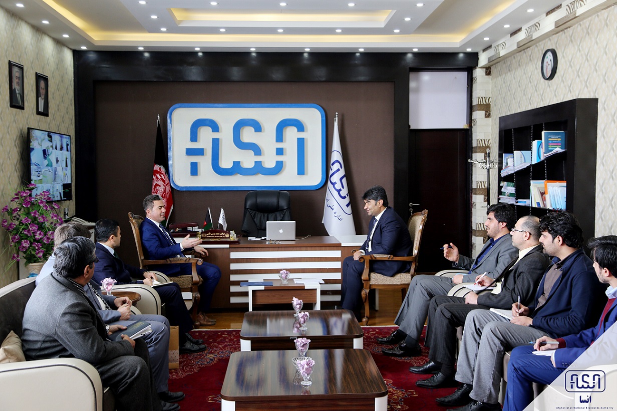 هئیت رهبری انسا با رییس تیکا مقیم در کابل دیدار کرد