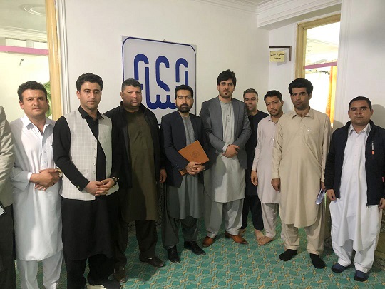 نخستین سفر رسمي معاون اداري و امور مالی انسا به نیمروز