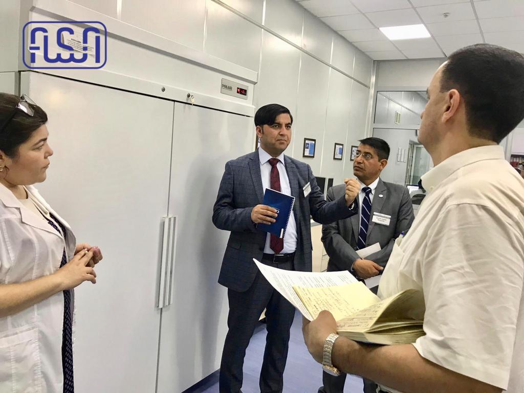 دیدار رئیس ارزیابی مطابقت از اداره ستندرد ازبکستان