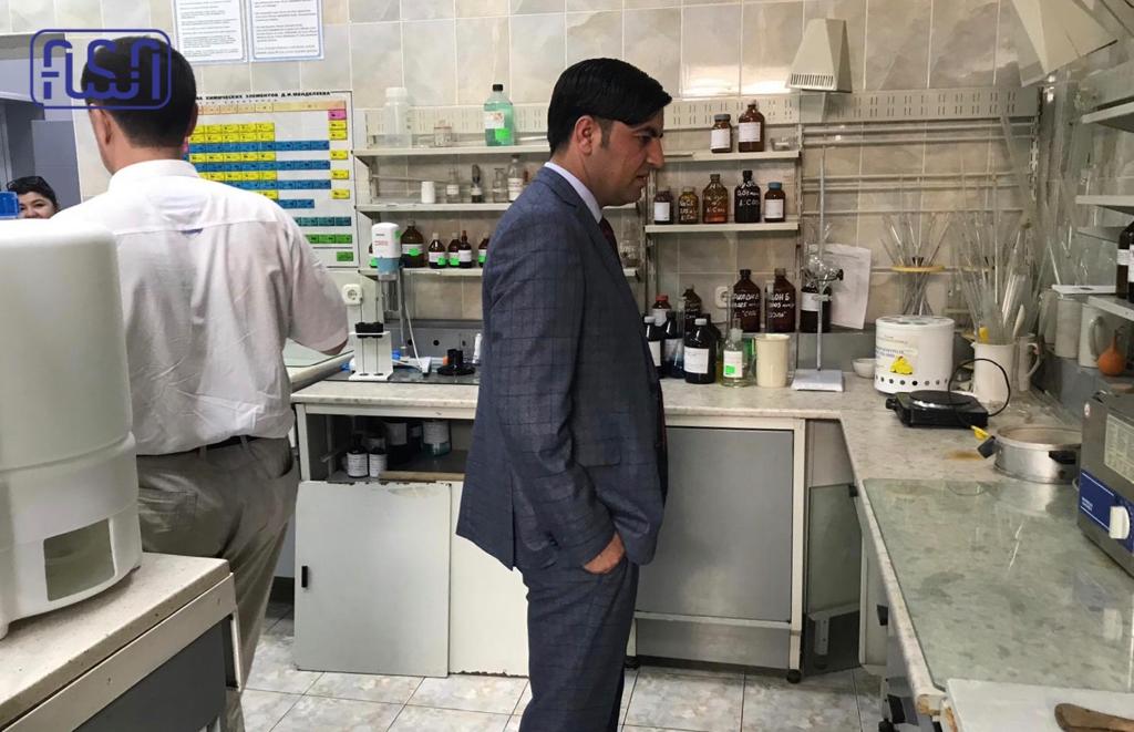 دیدار رئیس ارزیابی مطابقت از اداره ستندرد ازبکستان