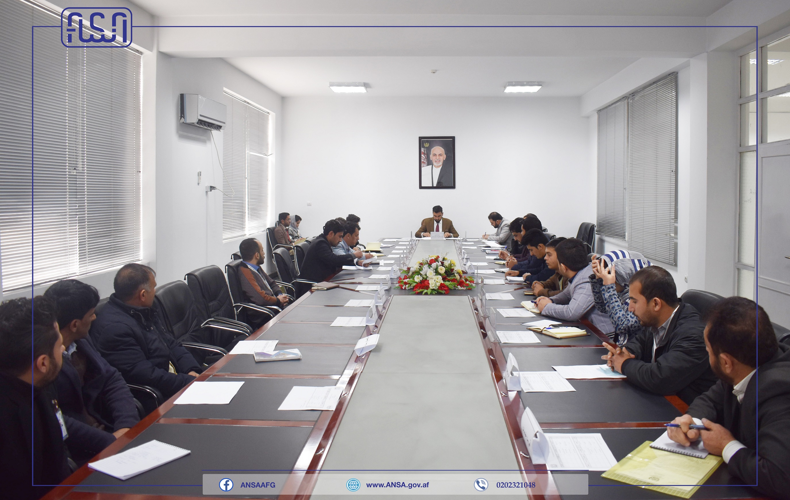 جلسه هفته وار هئیت رهبری اداره ملی ستندرد تحت ریاست رئیس عمومی این اداره تدویر یافت.