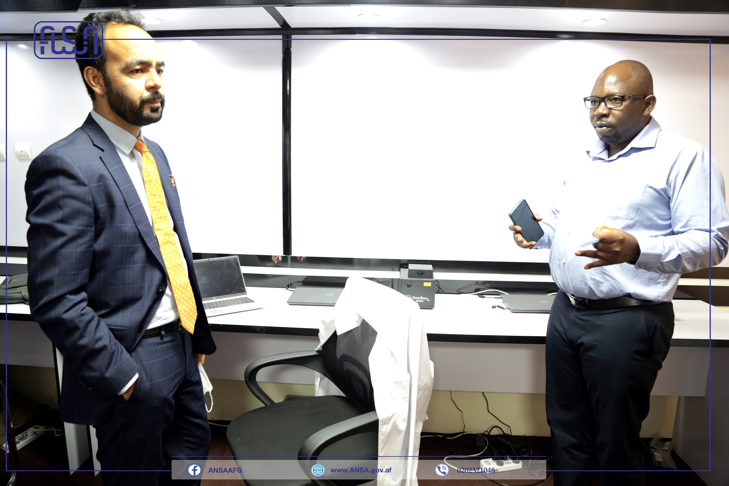 Visiting the Gemology Laboratory and drafting of identification modus operandi, quality stabilization and export of precious stones by Afghanistan National Standards Authority.