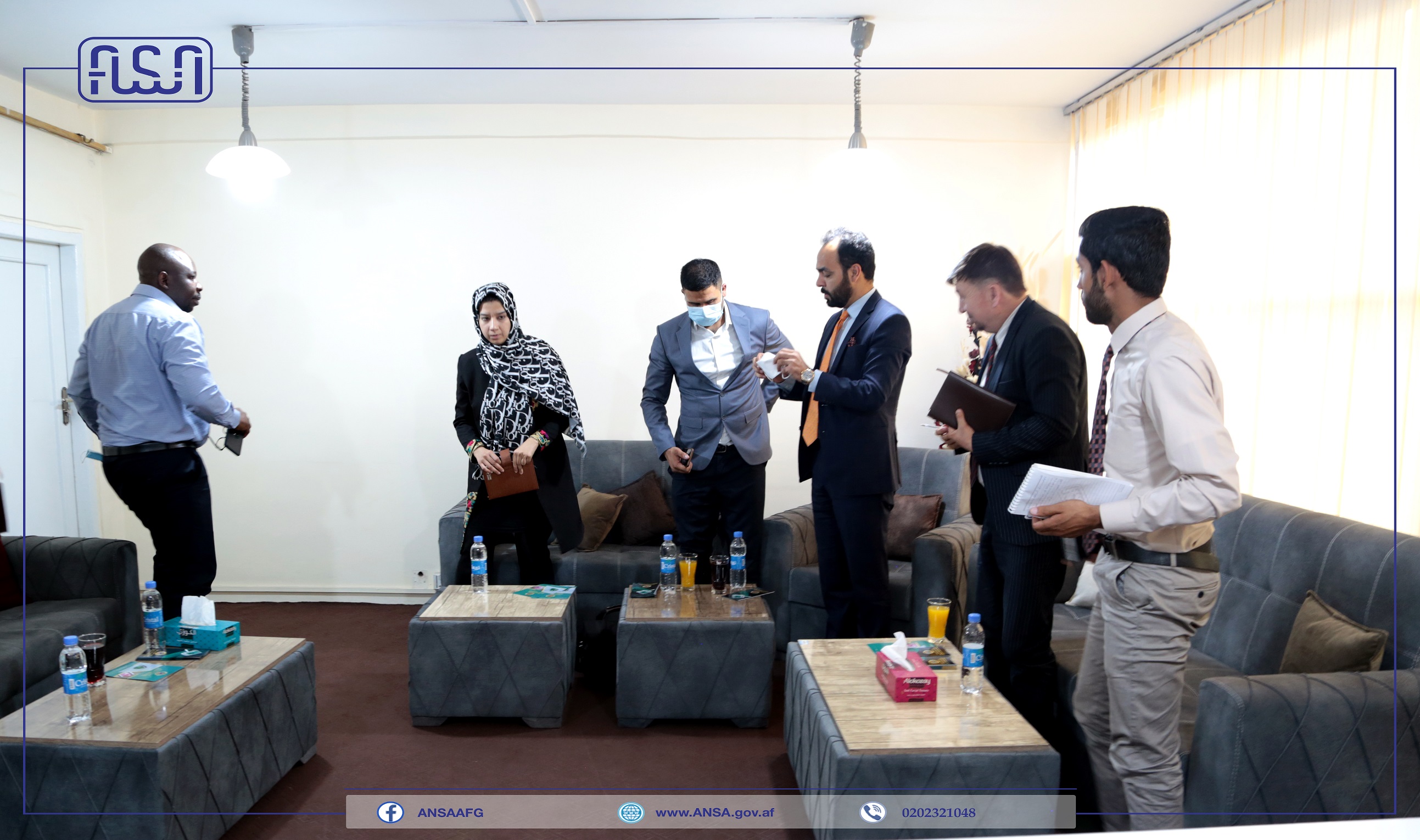 Visiting the Gemology Laboratory and drafting of identification modus operandi, quality stabilization and export of precious stones by Afghanistan National Standards Authority.