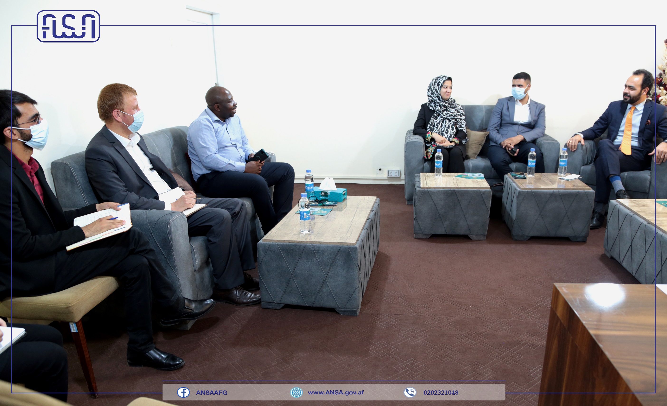 Visiting the Gemology Laboratory and drafting of identification modus operandi, quality stabilization and export of precious stones by Afghanistan National Standards Authority.