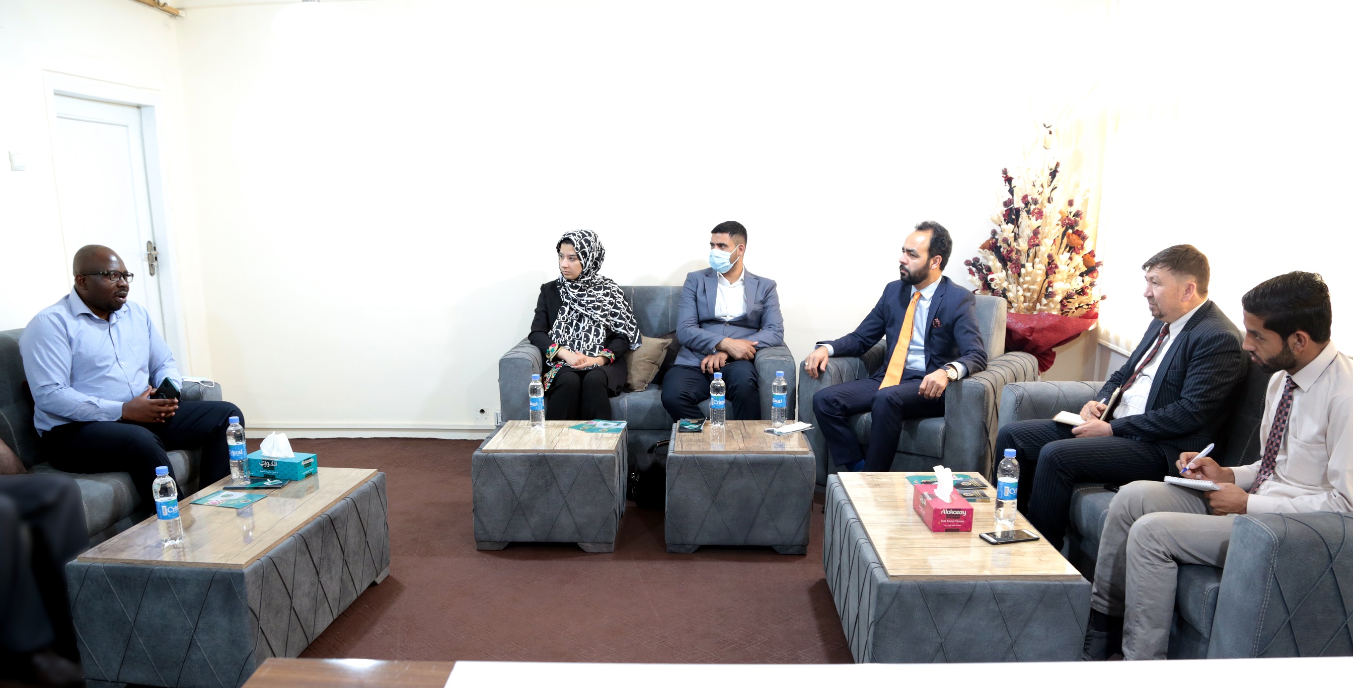 Visiting the Gemology Laboratory and drafting of identification modus operandi, quality stabilization and export of precious stones by Afghanistan National Standards Authority.
