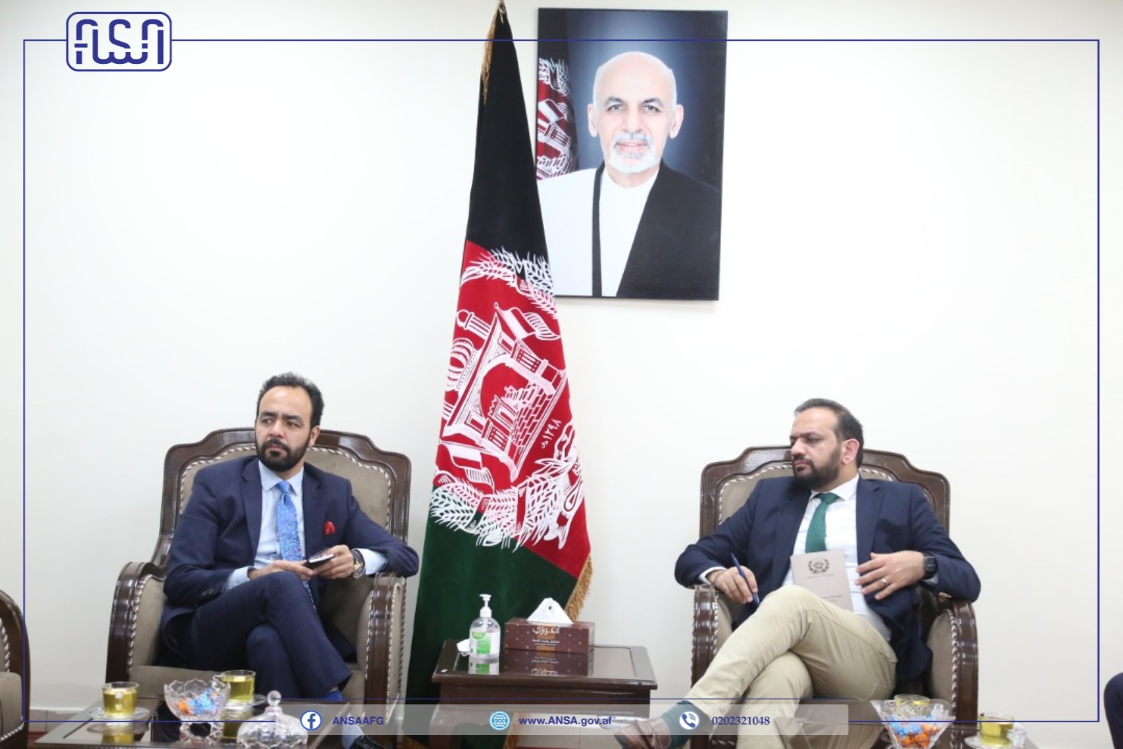 ایجاد همکاری و همآهنگی بیشتر میان اداره ملی ستندرد و وزارت مالیه افغانستان.