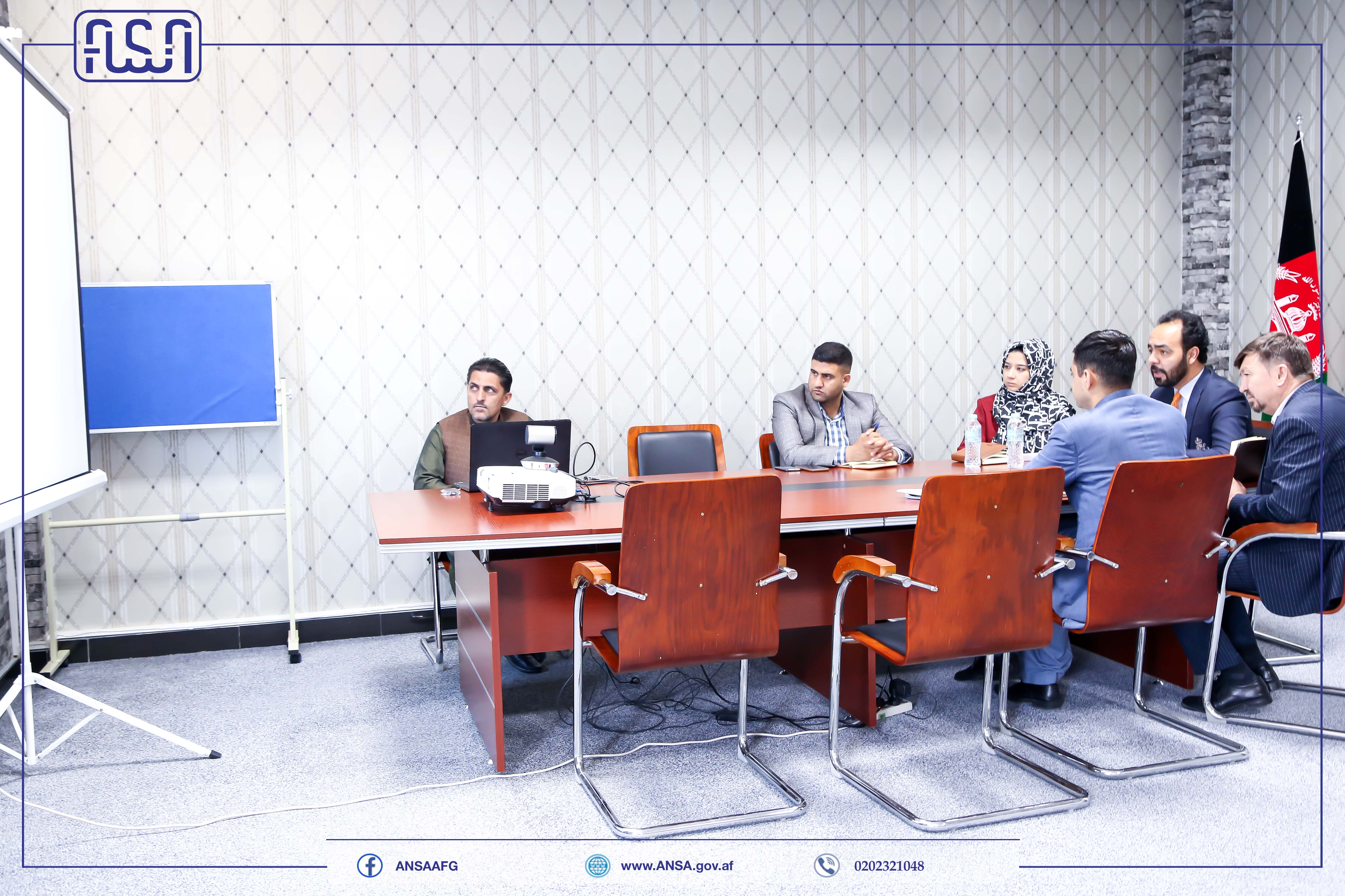 The meeting between the National Standards Authority and the International Trade Center (ITC) was held online. 