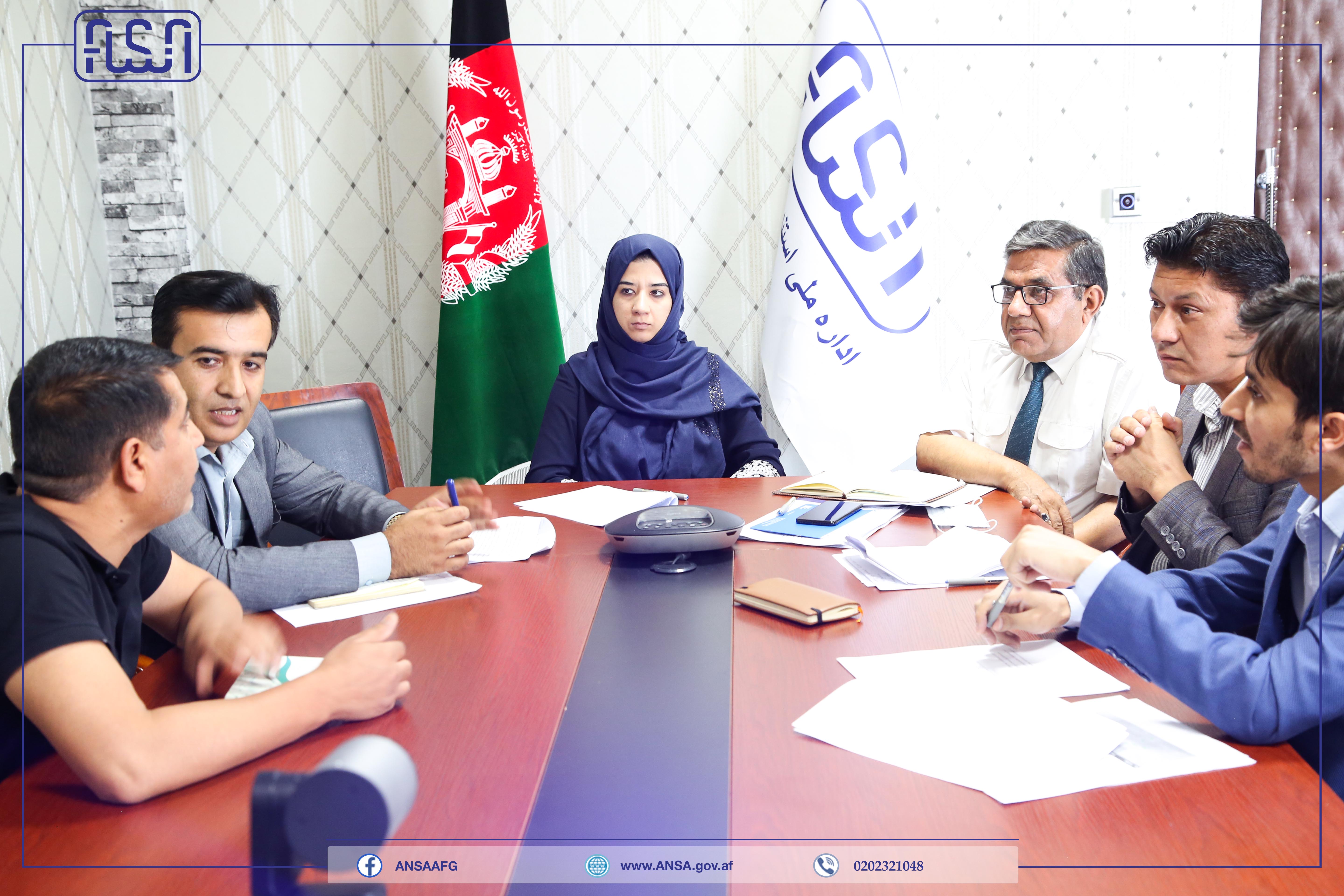 The meeting was held online between the Afghan National Standards Authority and the Uzbek Standard and Metrology Agency. 