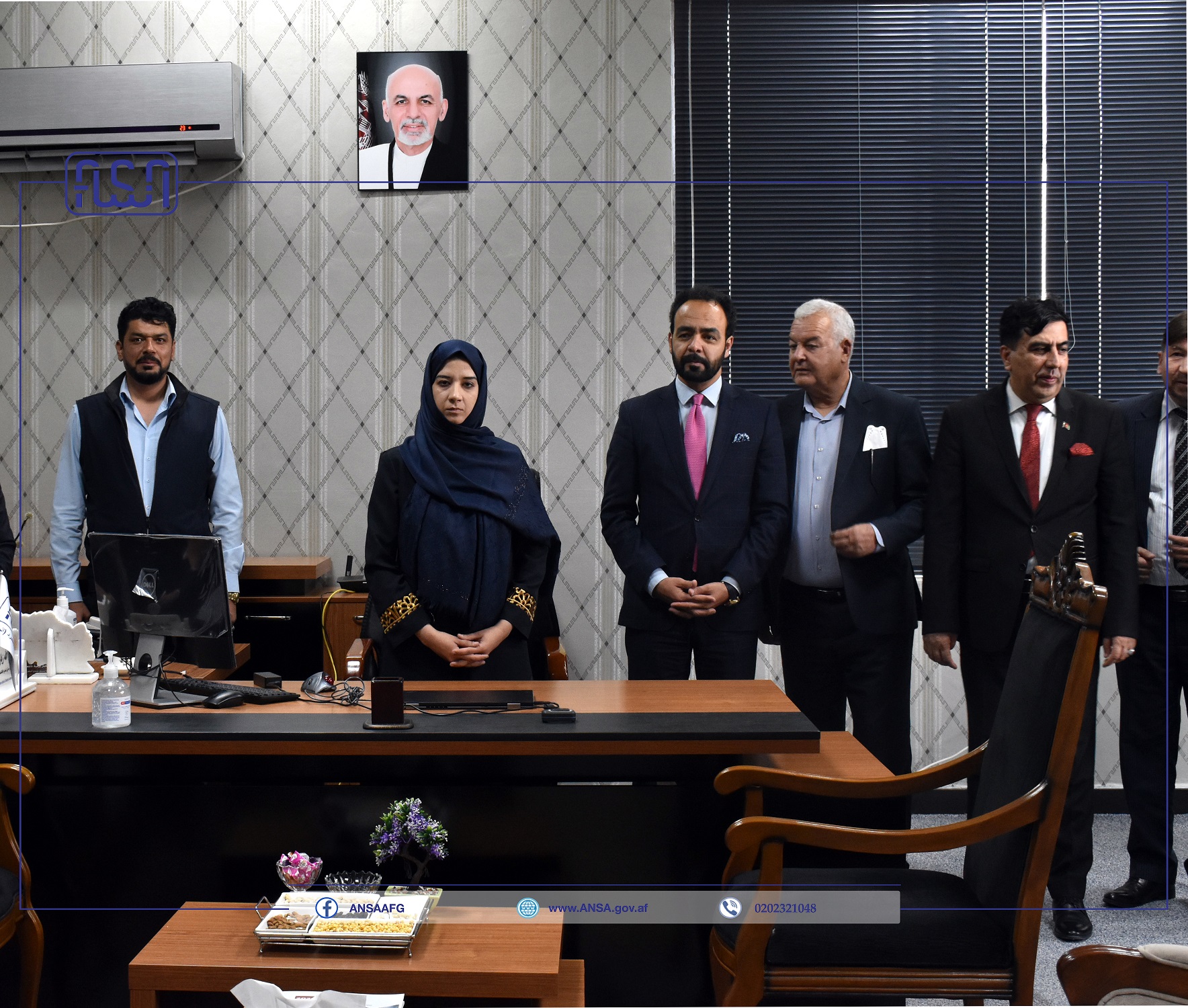 برگزاری جلسه‌ هیئت رهبری اداره ملی ستندرد و معرفی روسای جدیدالتقرر در بخش های تخنیکی و اداری 