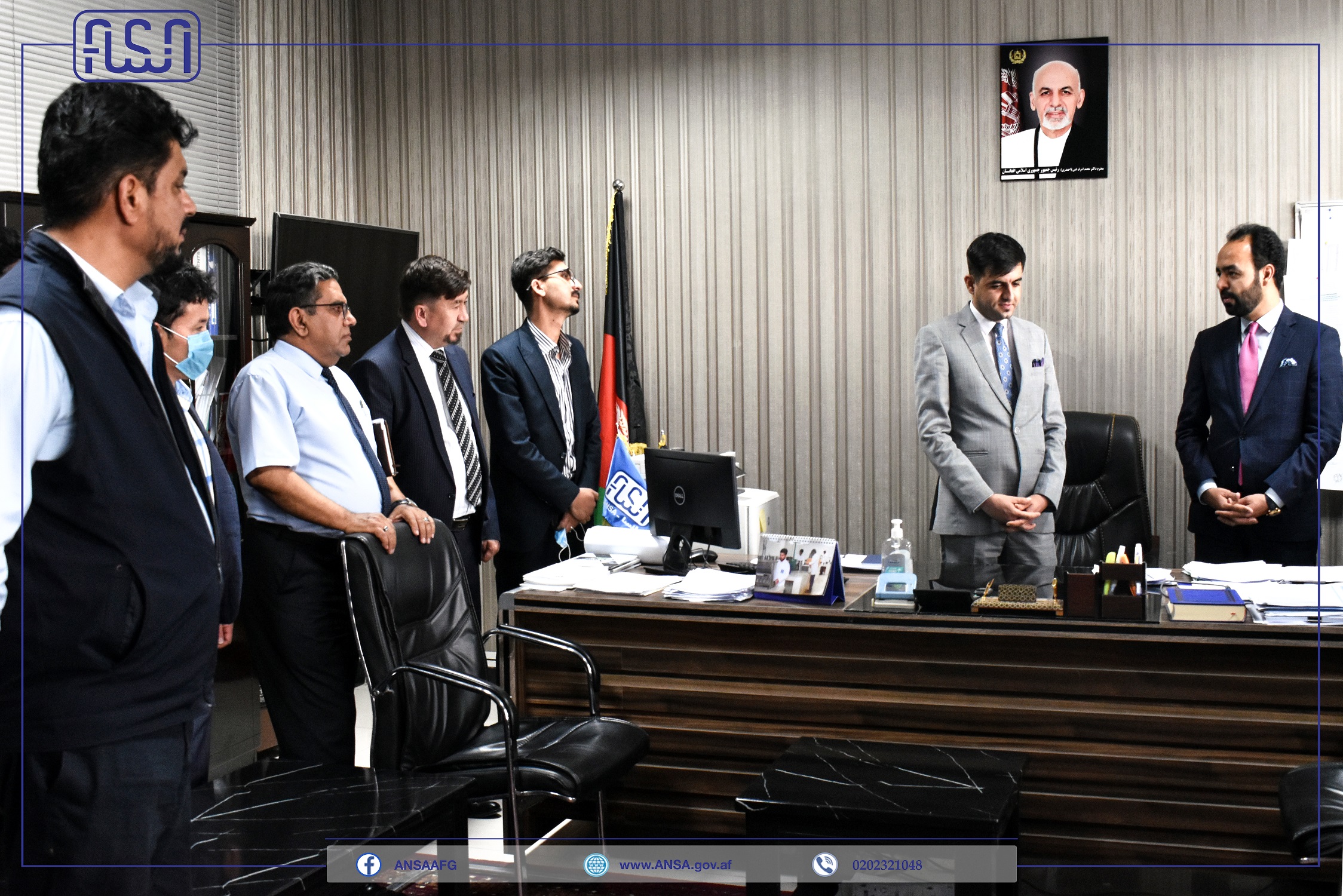 برگزاری جلسه‌ هیئت رهبری اداره ملی ستندرد و معرفی روسای جدیدالتقرر در بخش های تخنیکی و اداری 