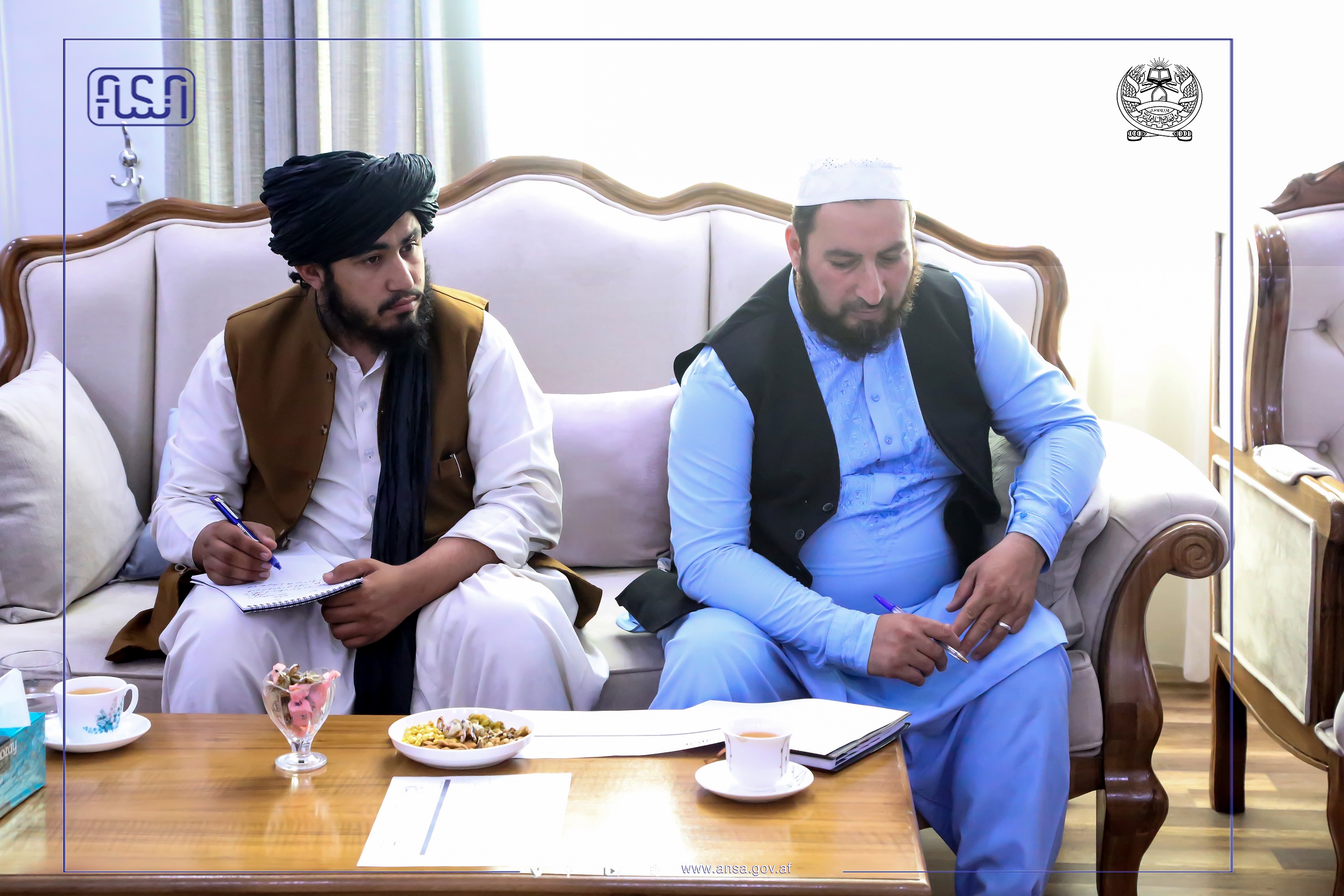 A joint meeting was held between the Afghanistan National Standards, the Chamber of Commerce and Industry, and the Afghanistan Iron Smelting Factories Union.