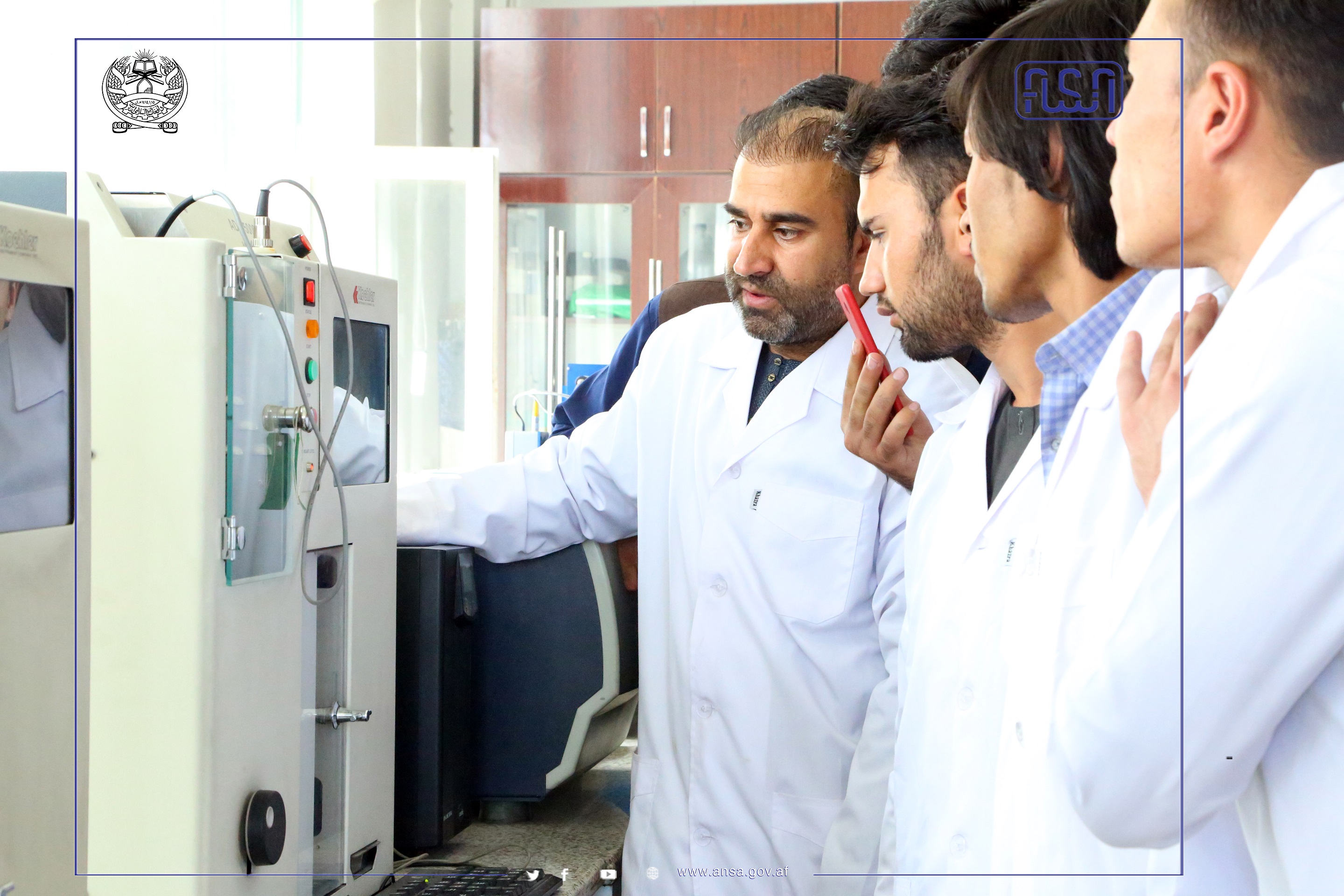 A number of male students of Kabul Polytechnic University have started their internship at the Afghanistan National Standards Authority.
