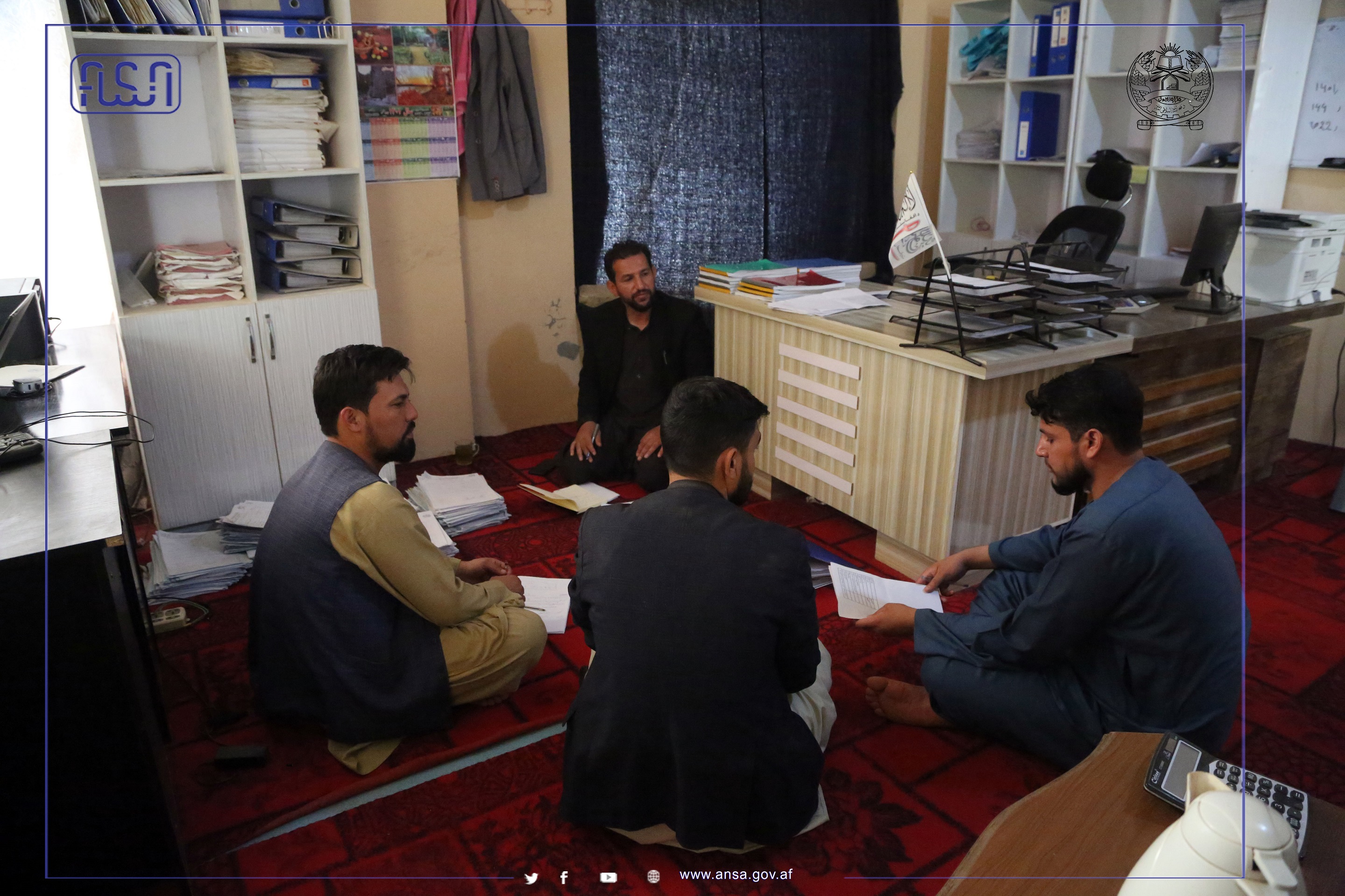 د سټنډرډ ملي ادارې مشرتابه او وسره مل پلاوي له اقینې او شیرخان بندر څخه لیدنه وکړه