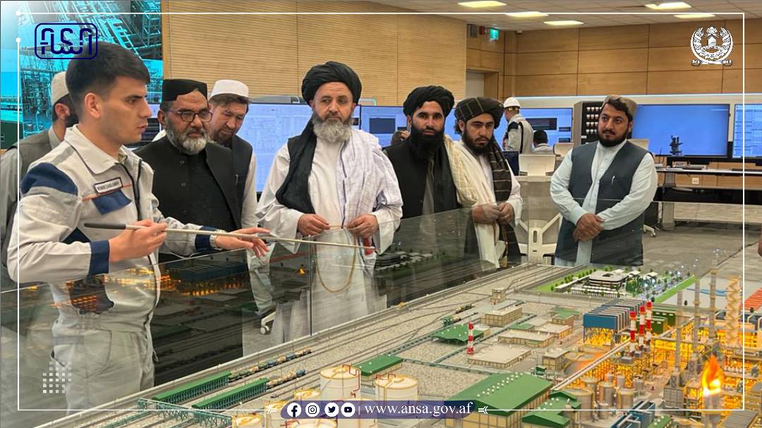 الحاج ملا فیض الله تمیم په ازبکستان هیواد کې د جي ټي ال شرکت GTL  څخه لیدنه وکړه