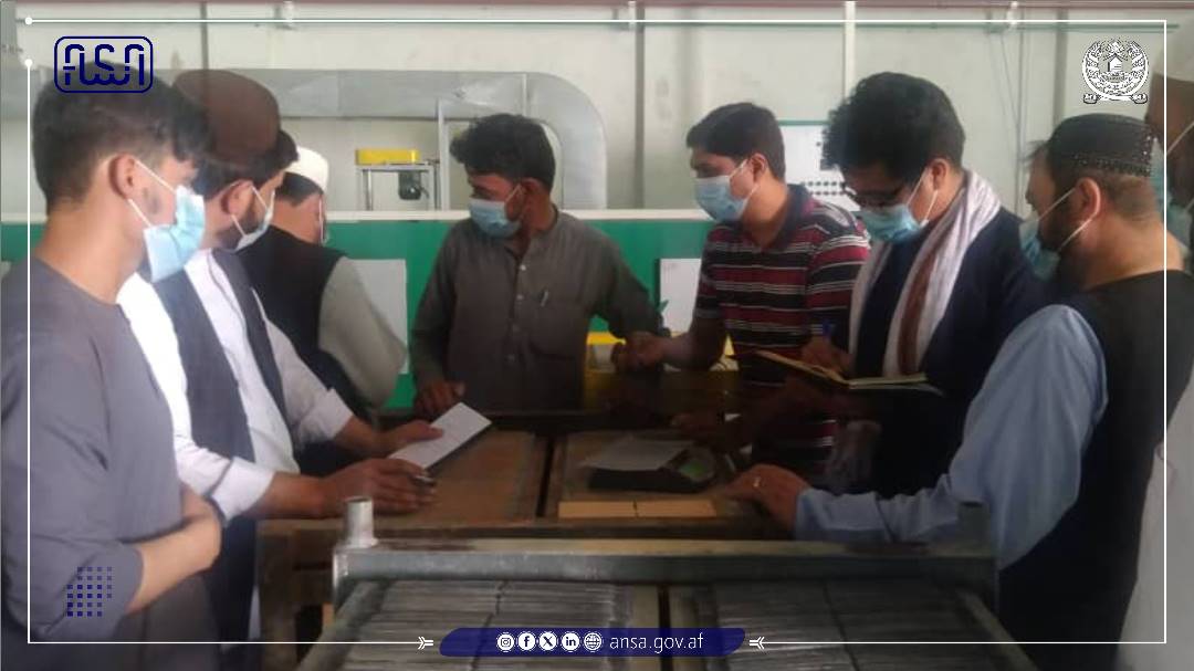 اداره ملی ستندرد پروسه نظارت بر فابریکات تولید بطری را آغاز کرد