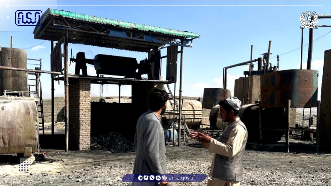 اداره ملی ستندرد از یک شرکت تصفیه مبلایل درولایت غزنی نظارت به عمل آورد