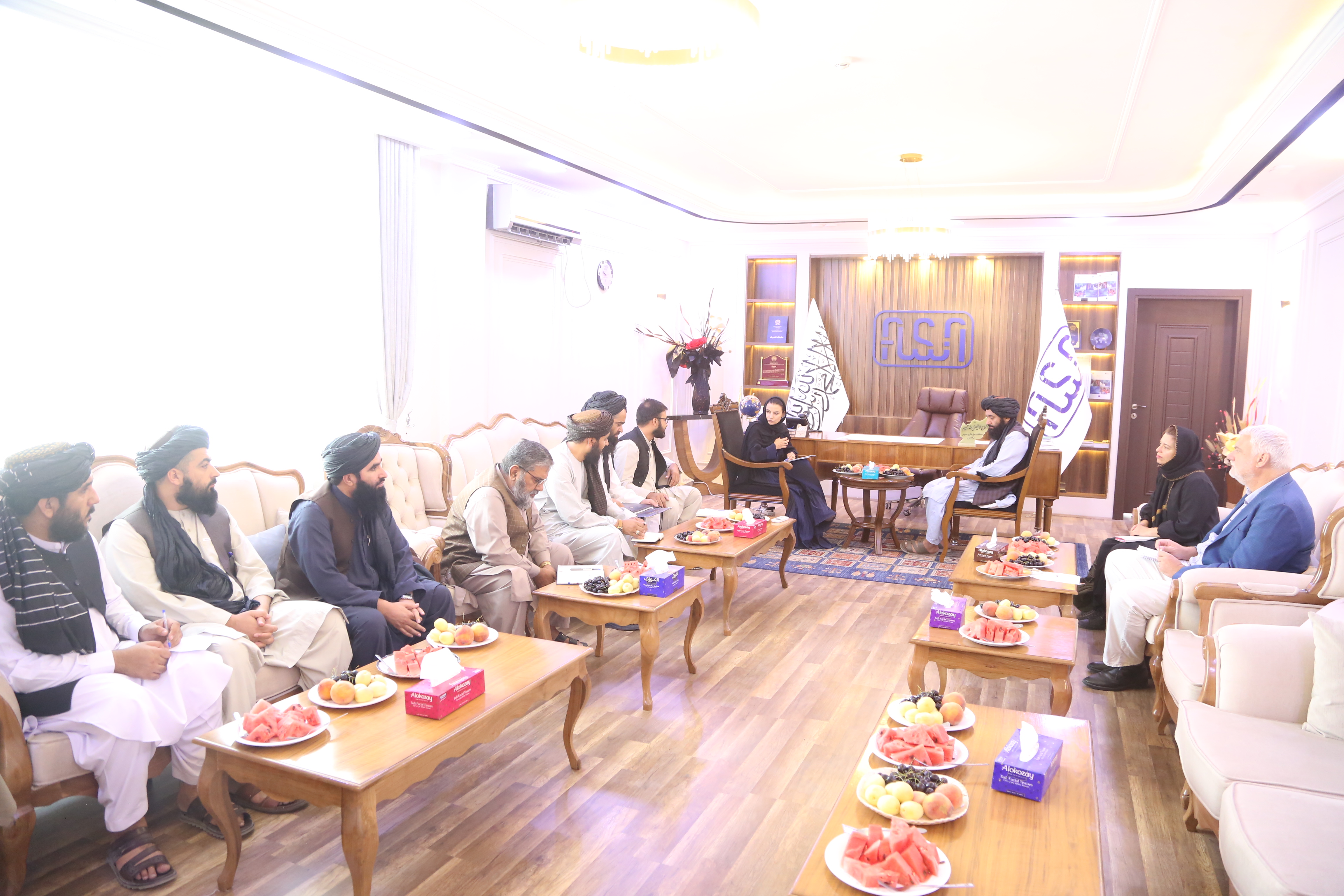 Officials of the Afghanistan National Standards Authority Meet with the EU Chargé d'Affaires on Improving Quality and Expanding Exports